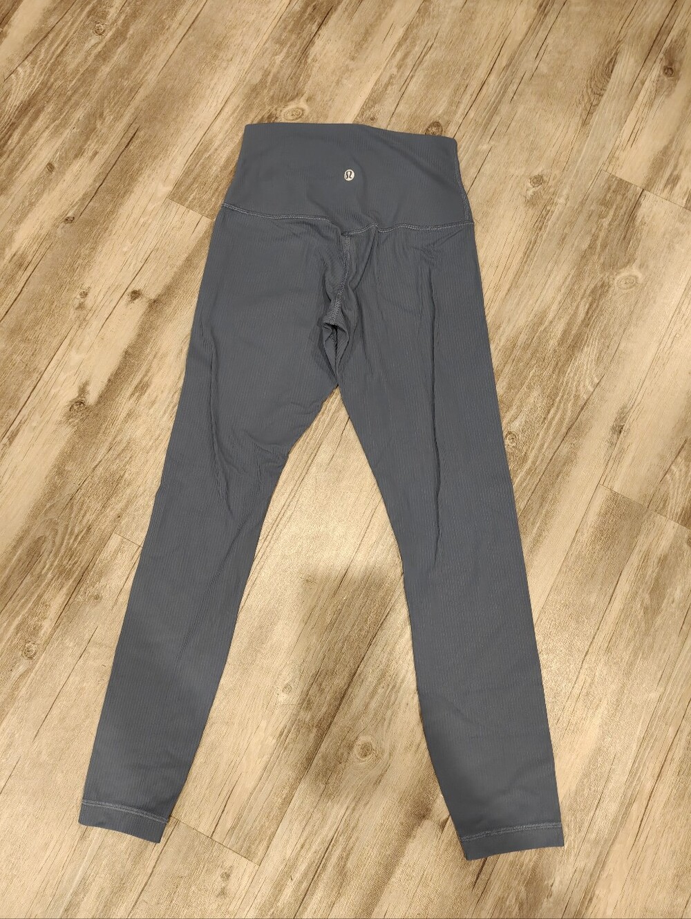 Lululemon Align High-Rise Ribbed Pant 24 "Oasis Blue Size 4 EUC
